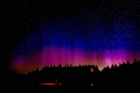 can you see the aurora borealis in oregon